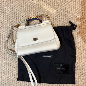 Dolce&Gabbana limited edition Sicily small bag white Color